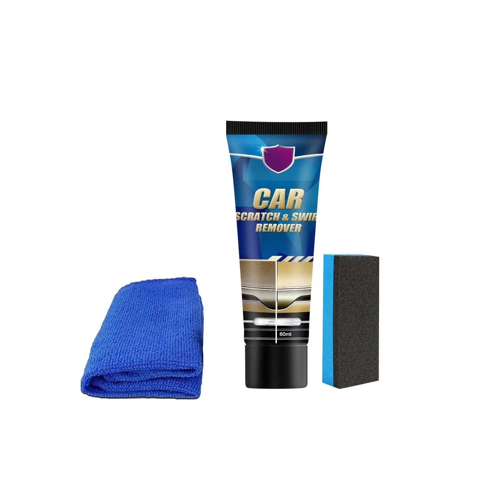 60ml + towel + sponge